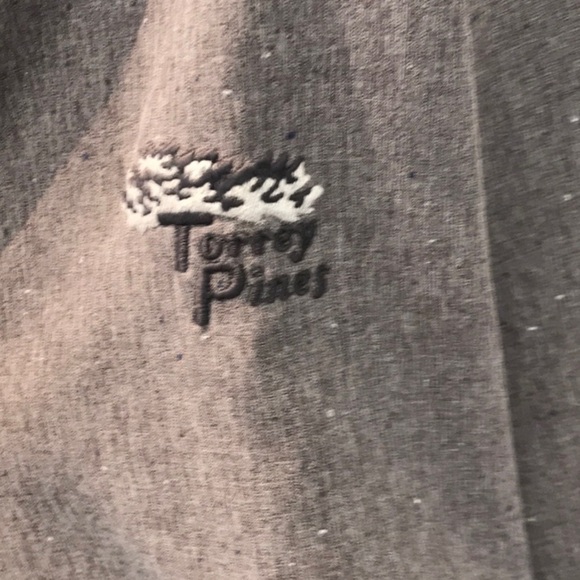 Travis Mathew Heather Gray Quarter-Zip Long Sleeve Torrey Pines Golf Pullover - Picture 3 of 6